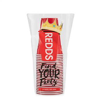 Red Cups 425ml Pack Of 25 