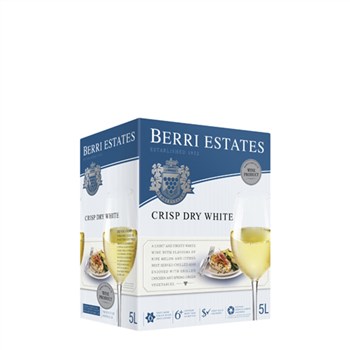 Berri Crisp Dry White Cask 5L