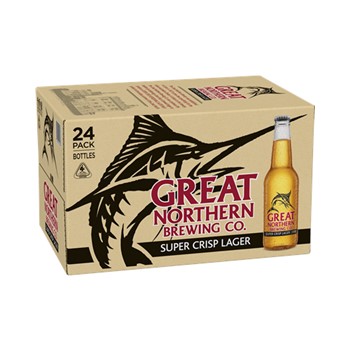 Great Northern Super Crisp 3.5% 330mL Ctn 24